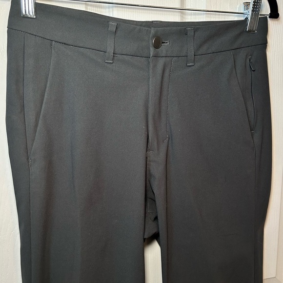 Lululemon Men’s Commission Pant Slim *Warpstreme 34"- Obsidian/ Size 28 - Picture 6 of 11